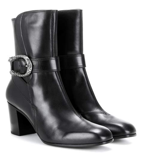 gucci dionysus leather ankle boot|Gucci designer ankle boots.